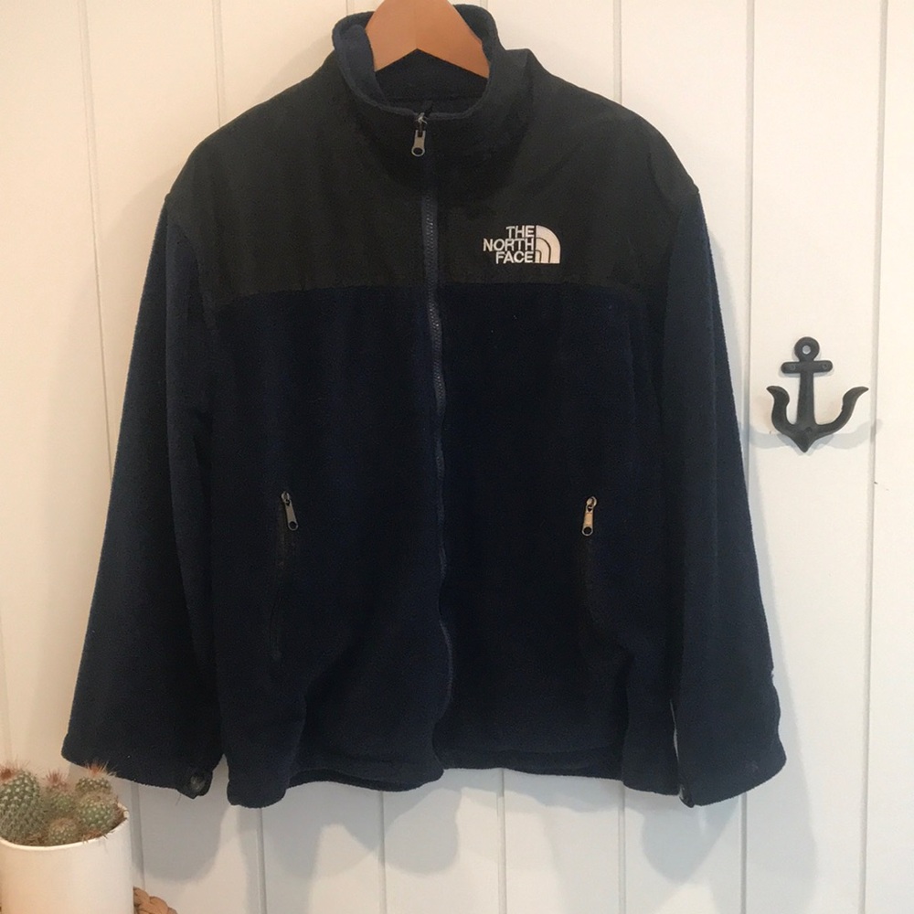The North Face Black and Navy Jacket